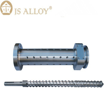 Bimetallic Single Screw for granulating Production Line